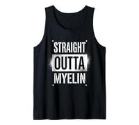 Straight Outta Myelin Multiple Sclerosis MS Awareness Débardeur