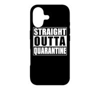 Straight Outta Quarantine Vintage Distressed City Coque pour iPhone 17