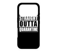 Straight Outta Quarantine Vintage Distressed City Coque pour iPhone 17 Pro