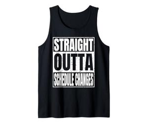 Straight Outta Schedule Changes Class 2026 Gifts Graduation Débardeur