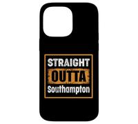 Straight Outta Southampton New York USA Vieilli Vintage Coque pour iPhone 14 Pro Max