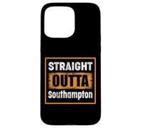 Straight Outta Southampton New York USA Vieilli Vintage Coque pour iPhone 15 Pro Max