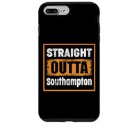 Straight Outta Southampton New York USA Vieilli Vintage Coque pour iPhone 7 Plus/8 Plus
