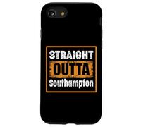 Straight Outta Southampton New York USA Vieilli Vintage Coque pour iPhone SE (2020) / 7/8