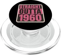 Straight Outta The 60's 1960's Born Birthday Vintage Femme PopSockets PopGrip pour MagSafe