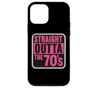 Straight Outta The 70's 1970's Born Birthday Girls Women Coque pour iPhone 12 mini
