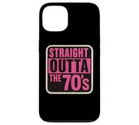 Straight Outta The 70's 1970's Born Birthday Girls Women Coque pour iPhone 13