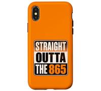 Straight Outta The 865 - Funny Knoxville Tennessee Area Code Coque pour iPhone X/XS