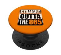 Straight Outta The 865 - Funny Knoxville Tennessee Area Code PopSockets PopGrip Adhésif