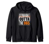 Straight Outta The 865 - Funny Knoxville Tennessee Area Code Sweat à Capuche