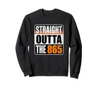 Straight Outta The 865 - Funny Knoxville Tennessee Area Code Sweatshirt