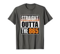 Straight Outta The 865 - Funny Knoxville Tennessee Area Code T-Shirt