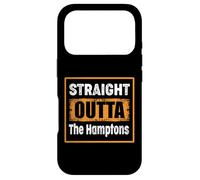 Straight Outta The Hamptons New York USA Vieilli Vintage Coque pour iPhone 17 Pro
