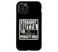 Straight Outta The Penalty Box Joueur de Hockey sur Glace Garçons Filles Coque pour iPhone 11 Pro