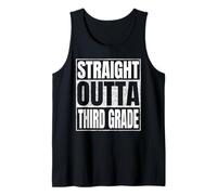 Straight Outta Third Grade Graduate Class Of 2025 3rd Grade Débardeur