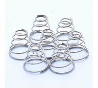 Straight torsion spring,Spring Tools,304 Stainless Steel Conical Cone Compression Spring Tower Springs Taper Pressure Spring Wire Diameter 0.5mm-1mm, 5Pcs, (Size : 0.9x8-10x22x8mm)(0.5x4.3Onecolor6.3x