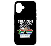 Straight Trippin' Afrique du Sud Vacation Tour Voyage Coque pour iPhone 16