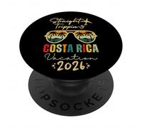 Straight Trippin Costa Rica 2026 Trip Family Summer Vacation PopSockets PopGrip Adhésif