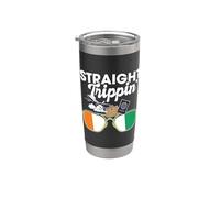 Straight Trippin' Ivory Vacation Tour Voyage correspondant Gobelet isotherme en acier inoxydable double paroi