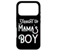 Straight Up Mama's Boy, Maman, jumeau préféré, drôle, garçon, Fils Coque pour iPhone 17 Pro