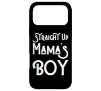 Straight Up Mama's Boy, Maman, jumeau préféré, drôle, garçon, Fils Coque pour iPhone 17 Pro Max