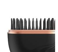 Straightener Brush - Scald Straightening Comb | Hot Hair Comb, Home Salon Straightening Brush | Pour Vacation, Holiday Road Trip Commuting Dating, 3-Level Rechargeable Portable Anti-Scald Straightener