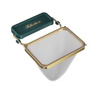 Strainer Foldable Catcher For Kitchen Or 50pcs Mesh Bags Net Strainer Corner Strainer Basket Garbage Disposal Strainer Side Disposable Filter Mesh Bag By POLILI Égouttoir Couverts (Green, One Size)