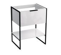 Strama Kobe armoire 59.5x46x78 cm sous-lavabo sur pied blanc 13.100.00