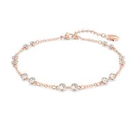 Strand Swarovski Remix Collection, Taille ronde, Blanc, Doré à l’or rose 18 carats (750/1000) OS
