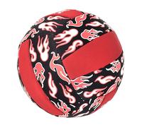 Strand Volleyball Plage Salz Eau Balle 20 CM Léger Sport Groesse 5 Rouge Noir