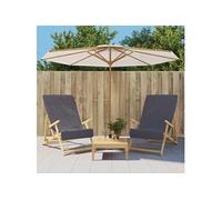 Vidaxl Serviettes De Plage 2 Pcs Anthracite 60x135 Cm Tissu 400 Gsm