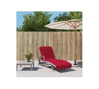 vidaXL Strandhanddoeken 2 st 400 g/mÂ² 75x200 cm stof bordeauxrood362676 Rouge G
