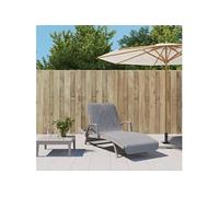 Vidaxl Serviettes De Plage 2 Pcs Gris 75x200 Cm Tissu 400 Gsm