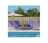 Serviettes de plage 2 pcs bleu royal 75x200 cm tissu 400 GSM serviette vidaXL