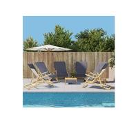 Vidaxl Serviettes De Plage 6 Pcs Anthracite 60x135 Cm Tissu 400 Gsm