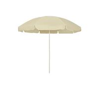 Strandparasol 240 cm zandgeel314711