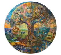 Strange Big Tree Puzzle 1000 Pièces Educa Jouet en Bois Divertissement Créatif Décoration Intérieure Jeu Éducatif Challenge Toy Adultes Et Enfants À Partir De 14 Ans 1000pcs (67.5x67.5cm)