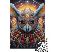 Strange Creatures Puzzle 1000 Pièces Cadeau Unique Jeu Éducatif Challenge Toy À De Qualité Supérieure Peinture Art pour Adultes Et Enfants À Partir De 14 Ans 1000pcs (38x26cm)