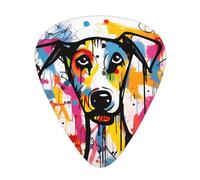 Strange Doodle Dog Lot de 12 médiators pour guitare électrique acoustique, électrique et autres instruments