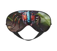 Strange Insects Soft Eye Mask. Unisexe, confortable et respirant, adapté pour le repos quotidien, vous aide à entrer rapidement dans un sommeil profond.