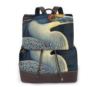 Strange Little Bird Sac à dos de voyage tendance pour femme, sac à dos décontracté, sac à dos en cuir imprimé pour femme pour le travail