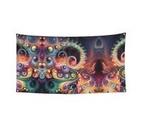 Strange Objects Toile de fond Bannière Décoration de fête Parfaite pour les fêtes et célébrations 180 x 90 cm