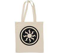 Strange Symbol Plains Sac fourre-tout en coton naturel Blanc