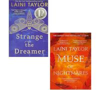 Strange the Dreamer Series Collection 2 Books Set By Laini Taylor (Strange The Dreamer, Muse of Nightmares)