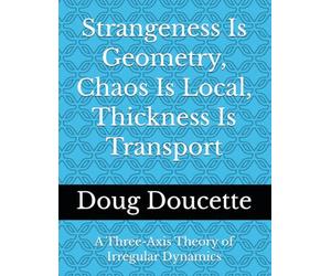 Strangeness Is Geometry, Chaos Is Local, Thickness Is Transport: A Three-Axis Theory of Irregular Dynamics
