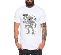 Stranger Demo Anatomie - Men's T-Shirt Things Demogorgon Elfie Dustin Jane Hopper Upside Down TV blu-Ray DVD. White M