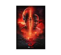 Stranger Poster & Things Season 5 Hawkins Will Fall 2024 - Art mural sur toile - Décoration murale pour salon, chambre à coucher - Style sans cadre - 30 x 45 cm