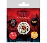Stranger Things 4 - Pack 5 badges Hellfire Club G