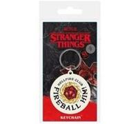 Stranger Things 4 - Porte-clés caoutchouc Fireball Him 6 cm G