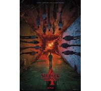 Stranger Things 4 - Teaser - Poster Affiche Impression - Taille 61x91,5 cm